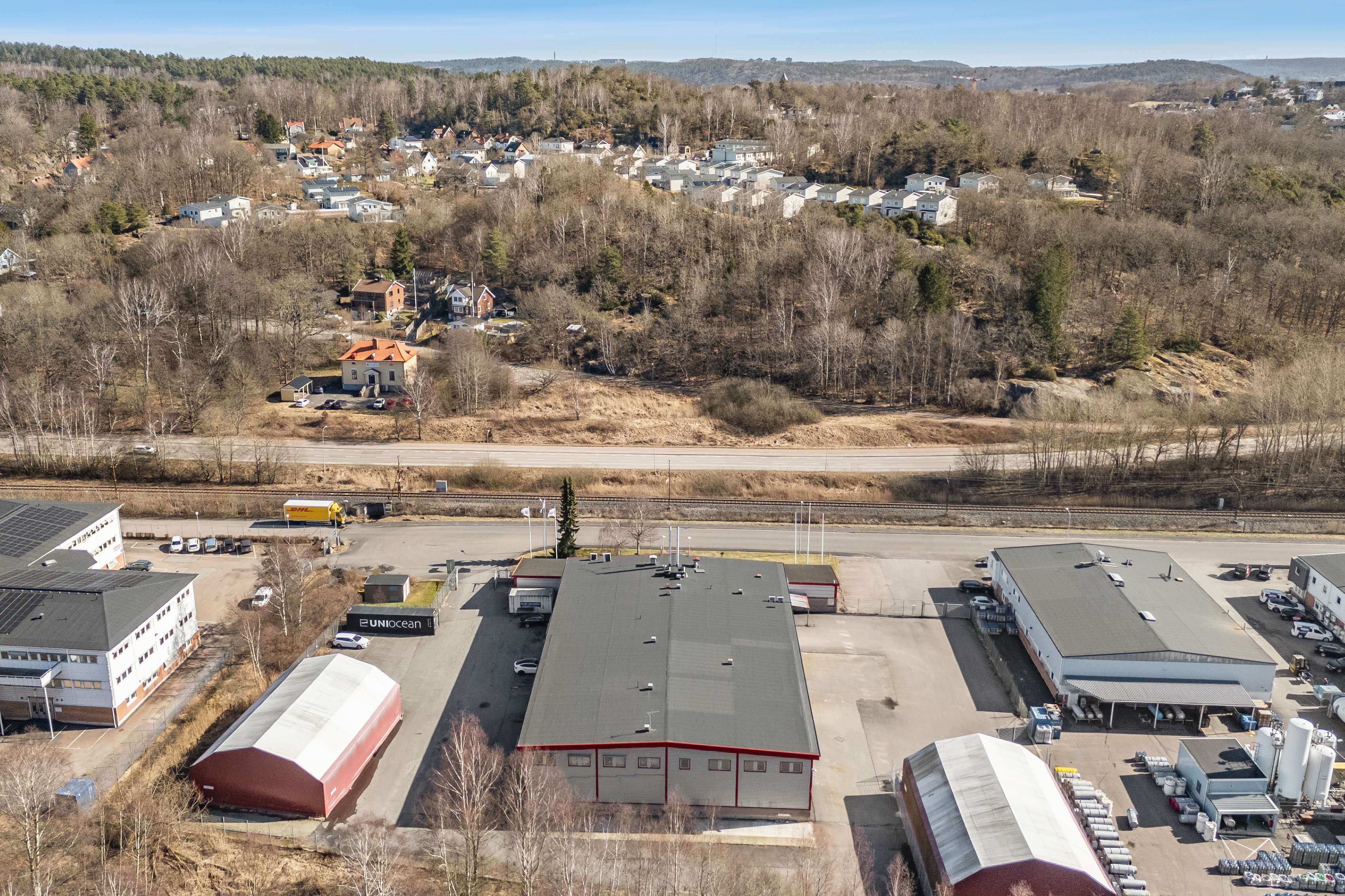 Lager/industri med inhägnad gård i Göteborg – Aröds industriväg 72 bild 3