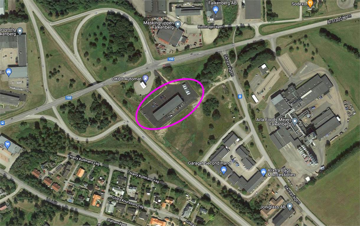 Butikslokal i Falkenberg – Årstadvägen 1B bild 1