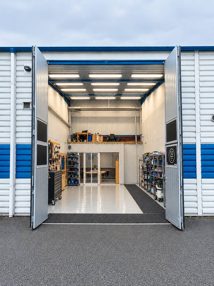 Verkstadslokal med kontor i Falkenberg – Batterivägen 3 bild 1