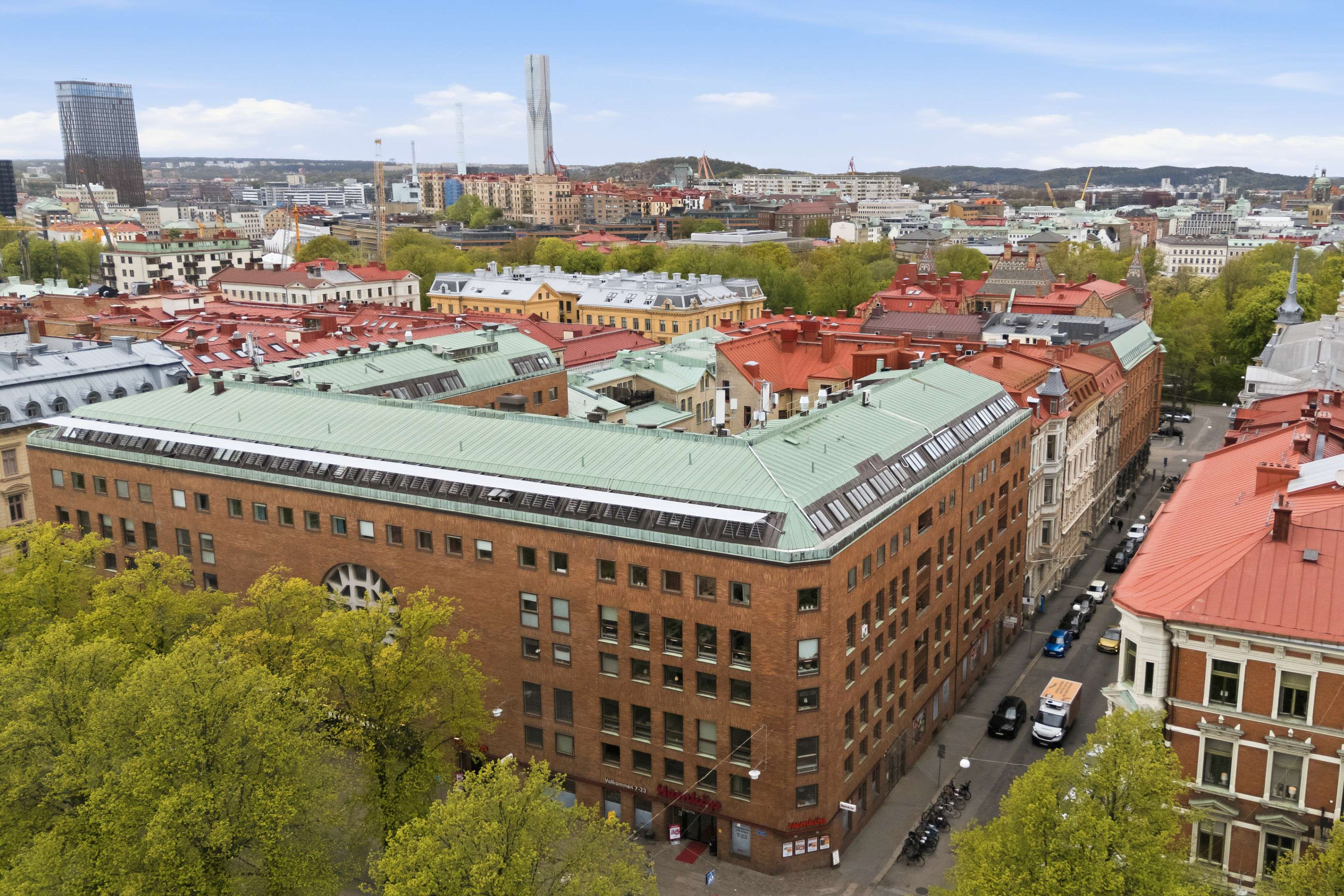 Kontorslokal 1 477 kvm i Vasastan, Göteborg – Erik Dahlbergsgatan 11 bild 1