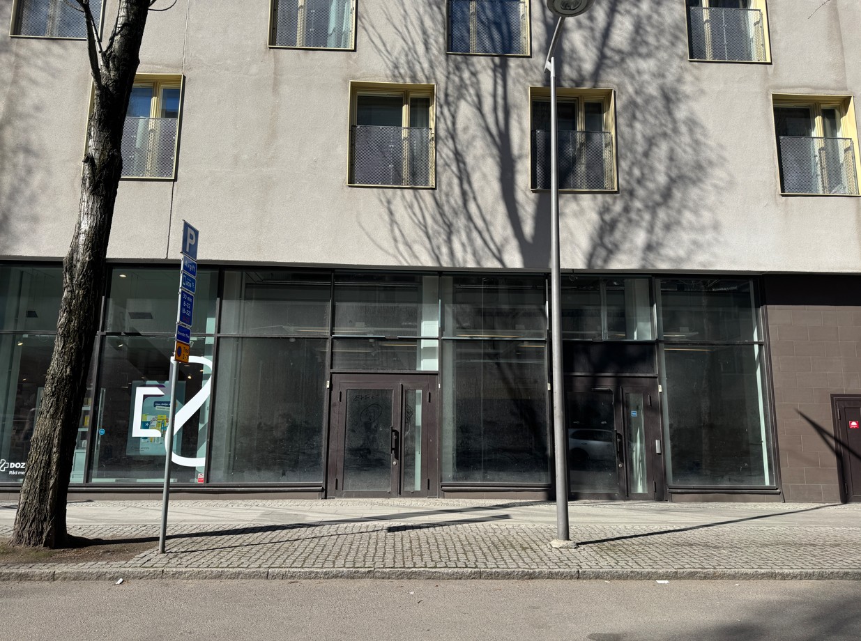 Butik med bra exponering i centrala Göteborg – Friggagatan 10 bild 1