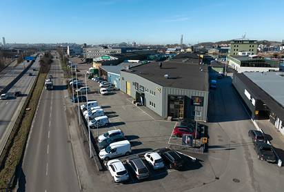 Lager och kontor i starkt logistikläge – Göteborg, Marieholmsgatan 52 bild 2