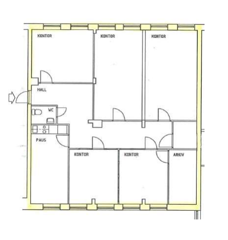 Kontor 132 kvm i Lunden – Mäster Johansgatan 8 bild 3