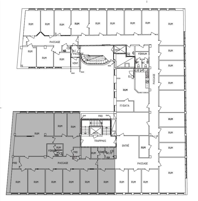 Kontorslokal i centrala Borås – Stora Brogatan 11 bild 3