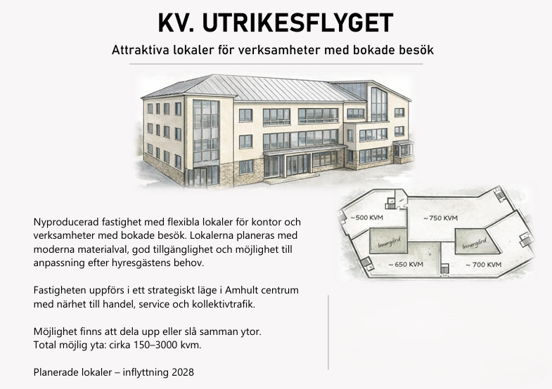 Kontor i nyproducerad fastighet i Torslanda – Postflyget 20 bild 3