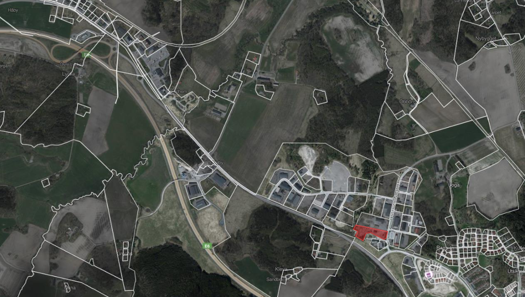 Markyta och kallhall för uppställning i Munkedal – Uddarne industriväg 5A bild 3
