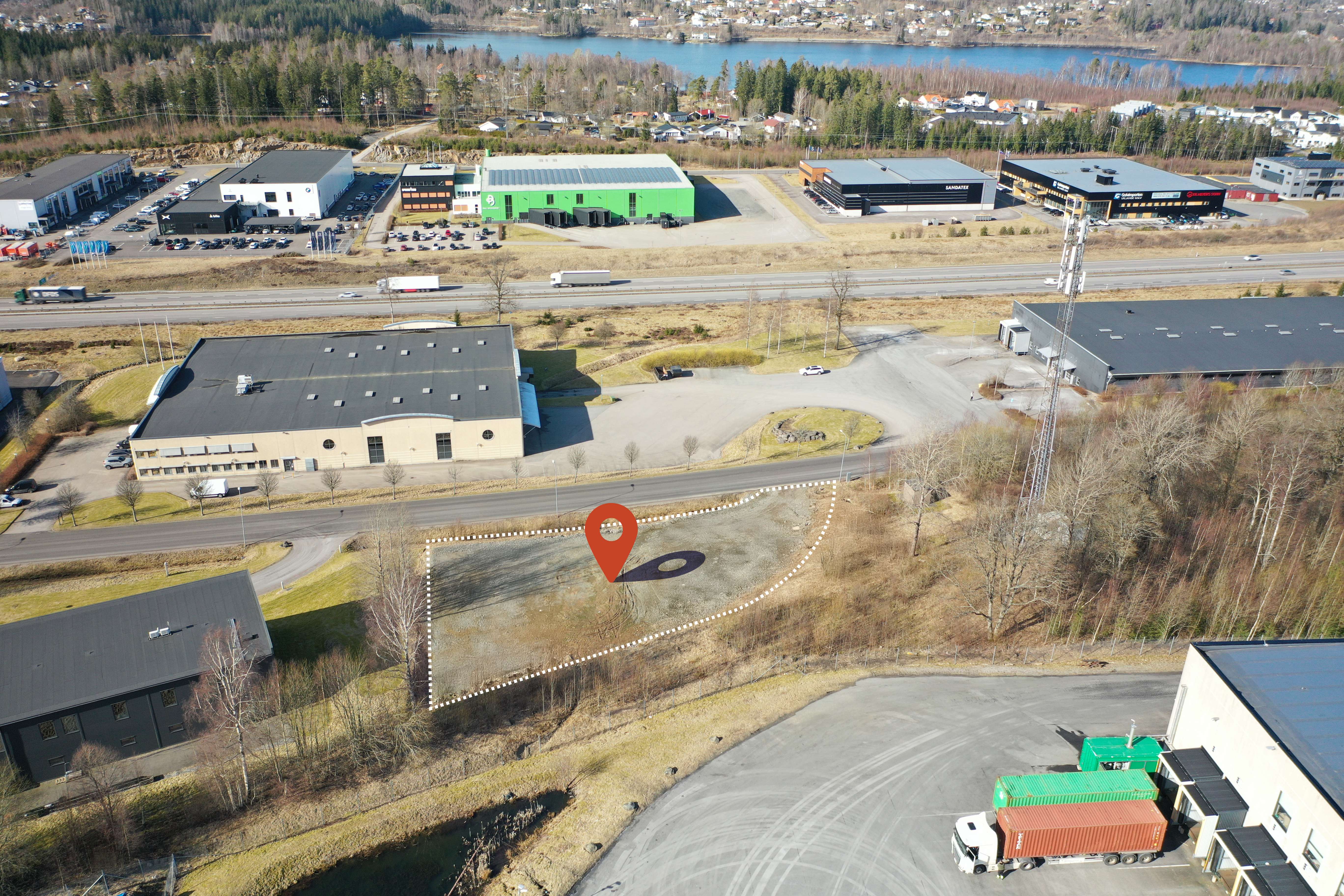Kontor med byggbar tomt i Viared – Vevgatan 12, Borås bild 1
